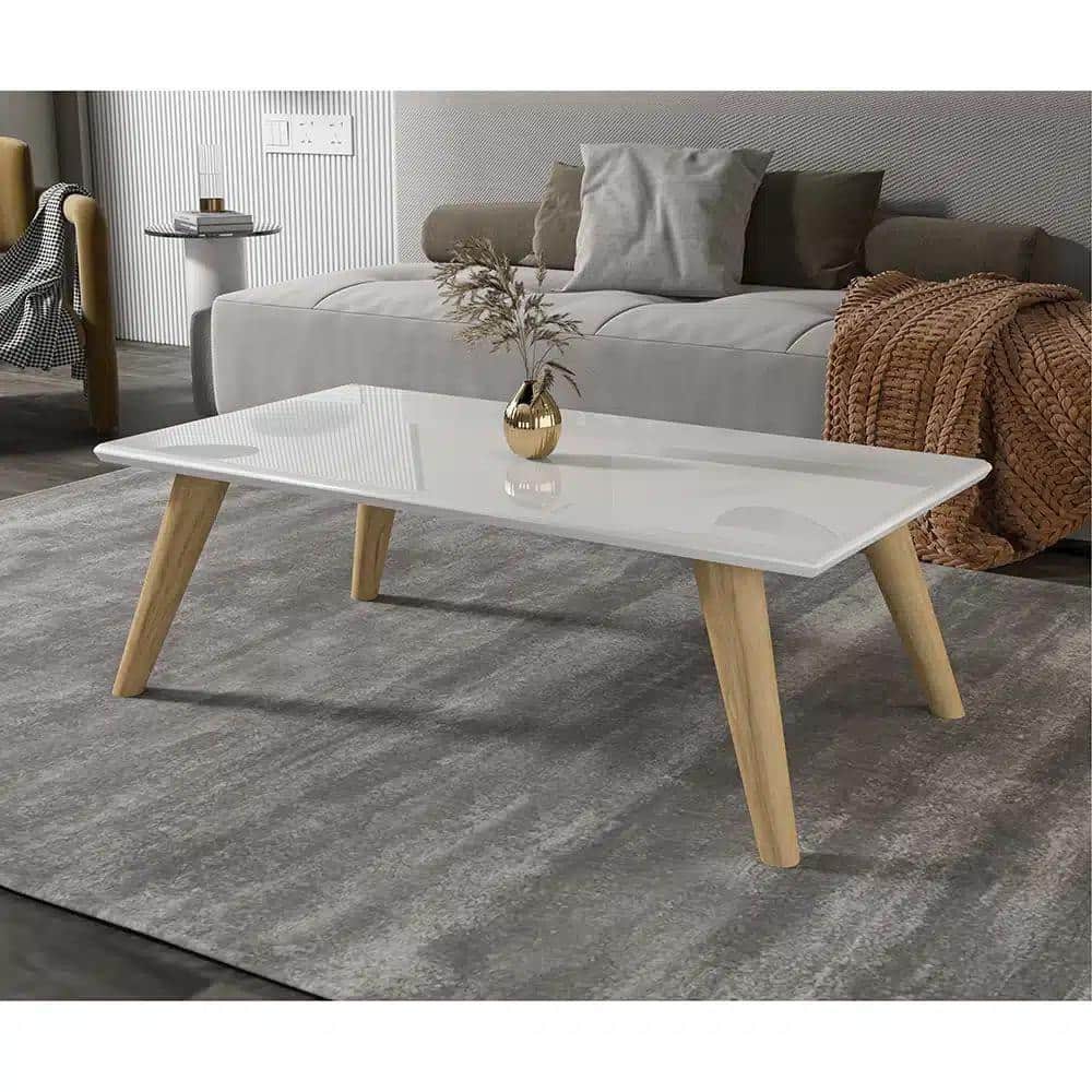 Coffee Table With Smooth Melamine Surface