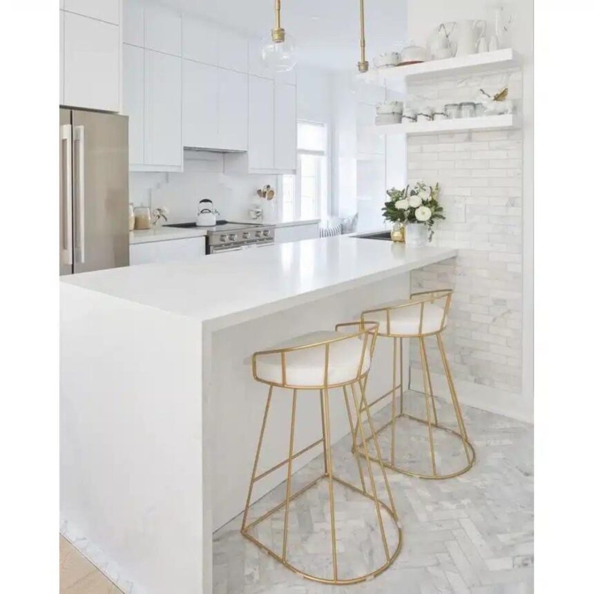Iron Kitchen Bar Chairs - Woplek Furniture